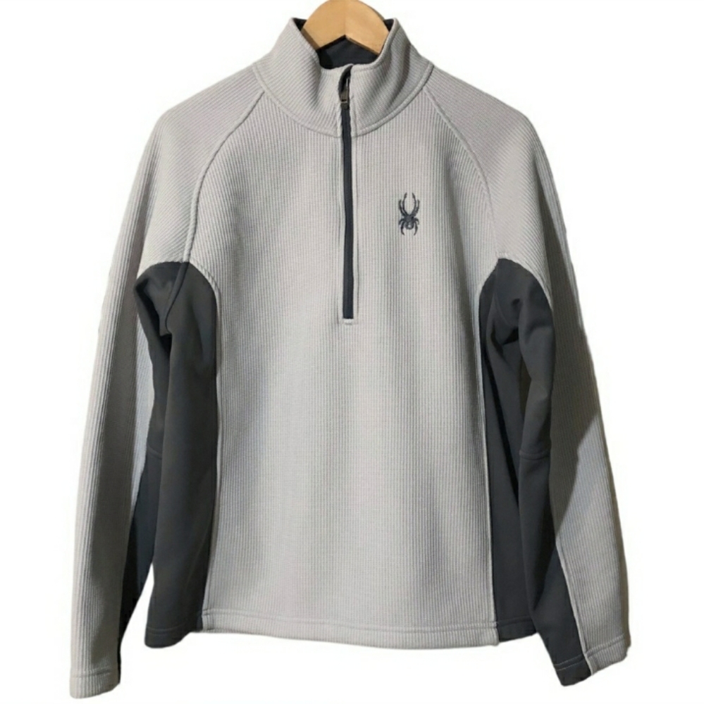 SPYDER Men’s Quarter Zip Core Sweater.EUC!